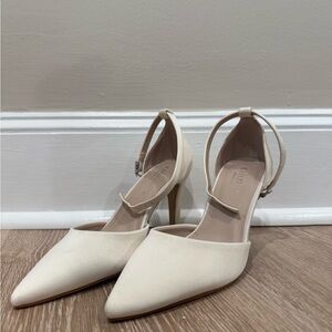Elegant Ivory Women's Heels